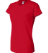3325 Bayside Ladies' Short-Sleeve Tee in Red