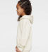 3326 Rabbit Skins Toddler Hooded Sweatshirt with P in Natural heather