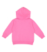 3326 Rabbit Skins Toddler Hooded Sweatshirt with P in Raspberry