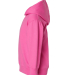 3326 Rabbit Skins Toddler Hooded Sweatshirt with P in Raspberry
