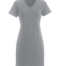 3522 LA T Ladies T-Shirt Dress in Heather