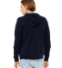 BELLA+CANVAS 3739 Unisex Poly-Cotton Fleece Hoodie in Navy