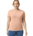 5000L Gildan Missy Fit Heavy Cotton T-Shirt in Dusty rose