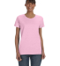 5000L Gildan Missy Fit Heavy Cotton T-Shirt in Light pink