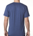 5010 Bayside Adult Heather Jersey Tee in Heather navy