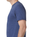 5010 Bayside Adult Heather Jersey Tee in Heather navy