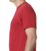 5010 Bayside Adult Heather Jersey Tee in Heather red