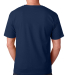 5040 Bayside Adult Short-Sleeve Cotton Tee in Navy
