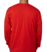 5060 Bayside Adult Long-Sleeve Cotton Tee in Red