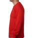 5060 Bayside Adult Long-Sleeve Cotton Tee in Red