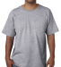 5070 Bayside Adult Short-Sleeve Cotton Tee with Po in Dark ash