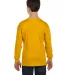 5400B Gildan Youth Heavy Cotton Long Sleeve T-Shir in Gold