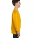 5400B Gildan Youth Heavy Cotton Long Sleeve T-Shir in Gold