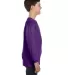 5400B Gildan Youth Heavy Cotton Long Sleeve T-Shir in Purple