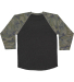 6130 LA T Youth Vintage Baseball T-Shirt in Vintage smoke/vintage camo