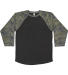 6130 LA T Youth Vintage Baseball T-Shirt in Vintage smoke/vintage camo