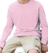 6201 LA T Youth Fine Jersey Long Sleeve T-Shirt in Pink