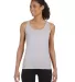 64200L Gildan Junior Fit Softstyle Tank Top in Rs sport grey