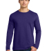 64400 Gildan Adult Softstyle Long-Sleeve T-Shirt in Purple