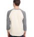 6930 LA T Adult Vintage Baseball T-Shirt in Natural heather/ granite heather