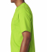 7100 Bayside Adult Short-Sleeve Tee with Pocket in Lime green