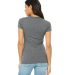 BELLA 8413 Womens Tri-blend T-shirt in Grey triblend