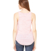 BELLA 8805 Womens Flowy Tank Top in Red marble