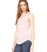 BELLA 8805 Womens Flowy Tank Top in Red marble