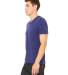 BELLA+CANVAS 3415 Men's Tri-blend V-Neck T-shirt in Navy triblend