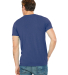 BELLA+CANVAS 3415 Men's Tri-blend V-Neck T-shirt in True royal triblend