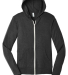 BELLA+CANVAS 3939 Unisex Tri-blend Lightweight Hoo in Charcoal black triblend