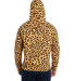 J8871 J-America Adult Tri-Blend Hooded Fleece in Leopard triblend