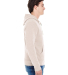 J8872 J-America Adult Tri-Blend Full-Zip Hooded Fl in Oatmeal triblend
