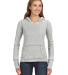 J8912 J-America Ladies' Vintage Zen Hooded Fleece in Cement