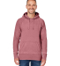 J8915 J-America Adult Vintage Zen Hooded Pullover  in Rose