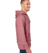 J8915 J-America Adult Vintage Zen Hooded Pullover  in Rose