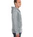 J8916 J-America Adult Vintage Zen Full-Zip Hooded  in Cement