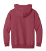 996Y JERZEES® NuBlend™ Youth Hooded Pullover Sw in Vintage heather red