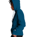 S700 Champion Logo 50/50 Pullover Hoodie in Late night blue