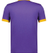 710 Augusta Sportswear Ringer T-Shirt in Purple/ gold