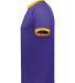710 Augusta Sportswear Ringer T-Shirt in Purple/ gold
