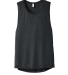 BELLA+CANVAS B8803  Womens Flowy Muscle Tank in Dark grey heather