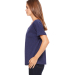 BELLA 8816 Womens Loose T-Shirt in Navy speckled