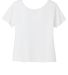 BELLA 8816 Womens Loose T-Shirt in White