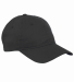 Big Accessories BX880 6-Panel Unstructured Hat in Black