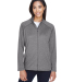 DG420W Devon & Jones Ladies' Stretch Tech-Shell Co in Dark grey heather