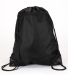 8888 Liberty Bags - Denier Nylon Zippered Drawstri in Black