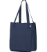 EC8040 econscious Organic Canvas Market Tote in Navy
