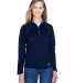 78187 North End Radar Ladies' Half-Zip Performance in Classic navy
