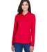 78192 Core 365 Pinnacle Ladies' Performance Long S in Classic red